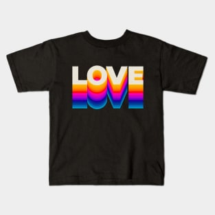 4 Letter Words - Love Kids T-Shirt